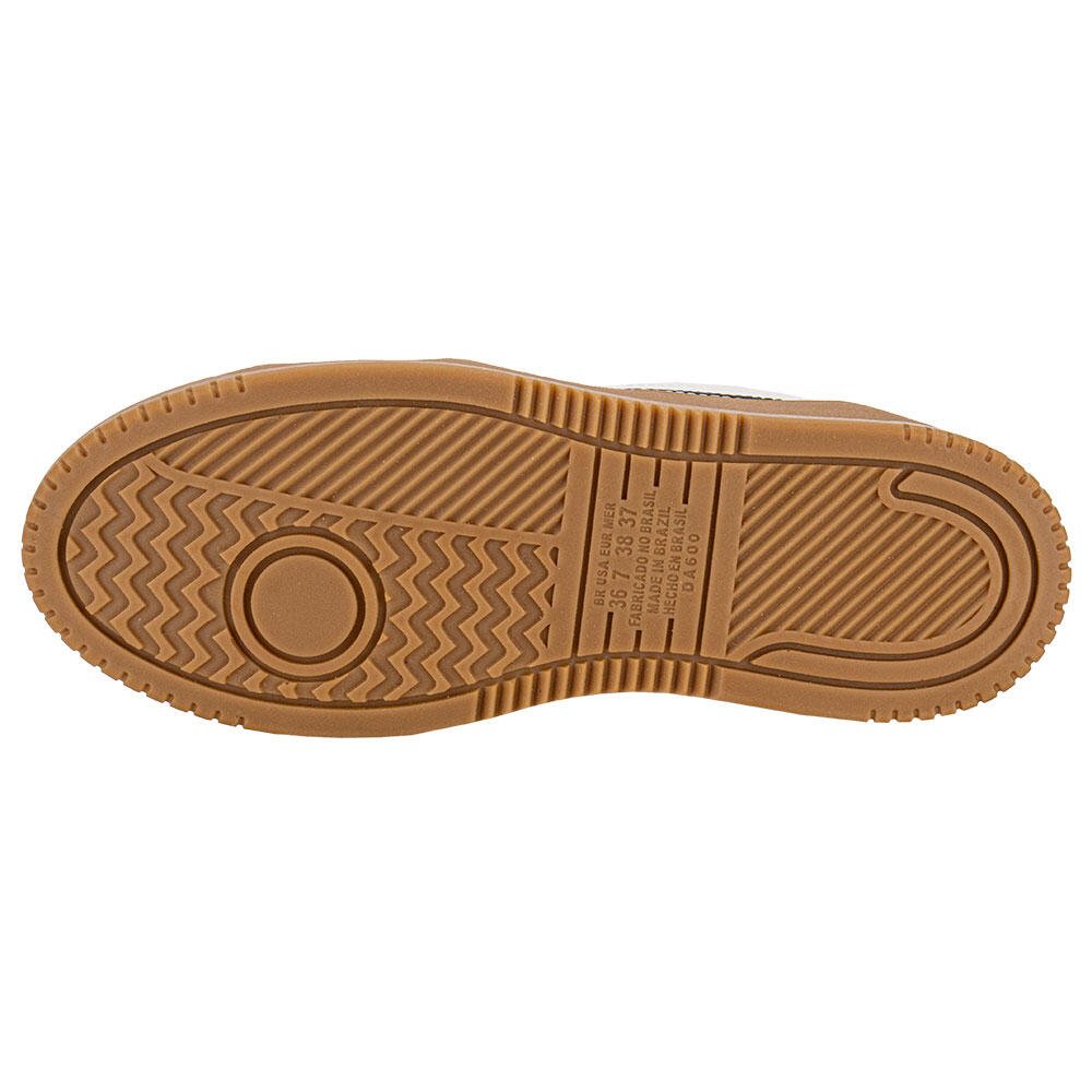 TÊNIS FEMININO CASUAL DAKOTA DA601 Branco/Preto 4