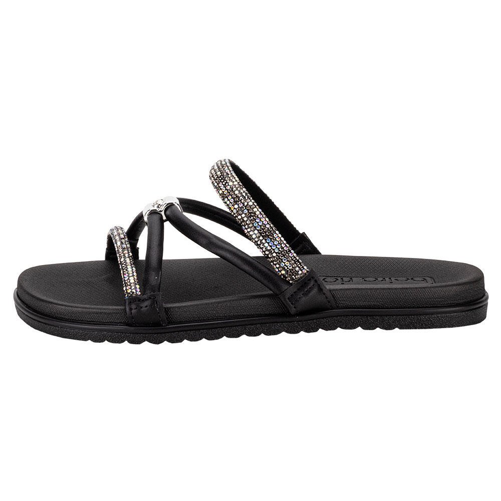 TAMANCO FEMININO FLAT BEIRA RIO 8529102 Preto 2