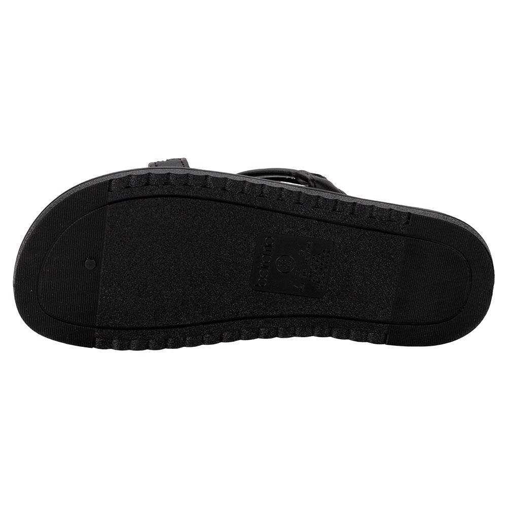 TAMANCO FEMININO FLAT BEIRA RIO 8529102 Preto 4