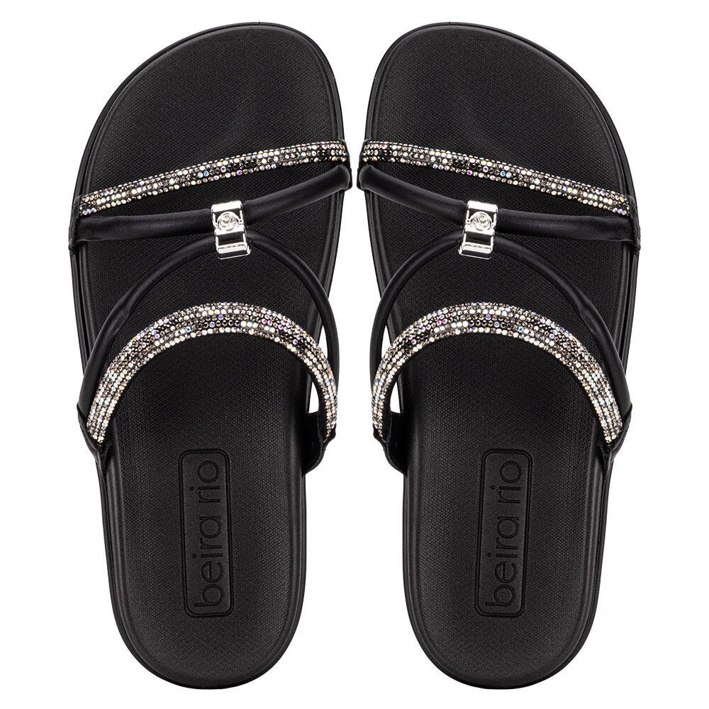 TAMANCO FEMININO FLAT BEIRA RIO 8529102 Preto 5