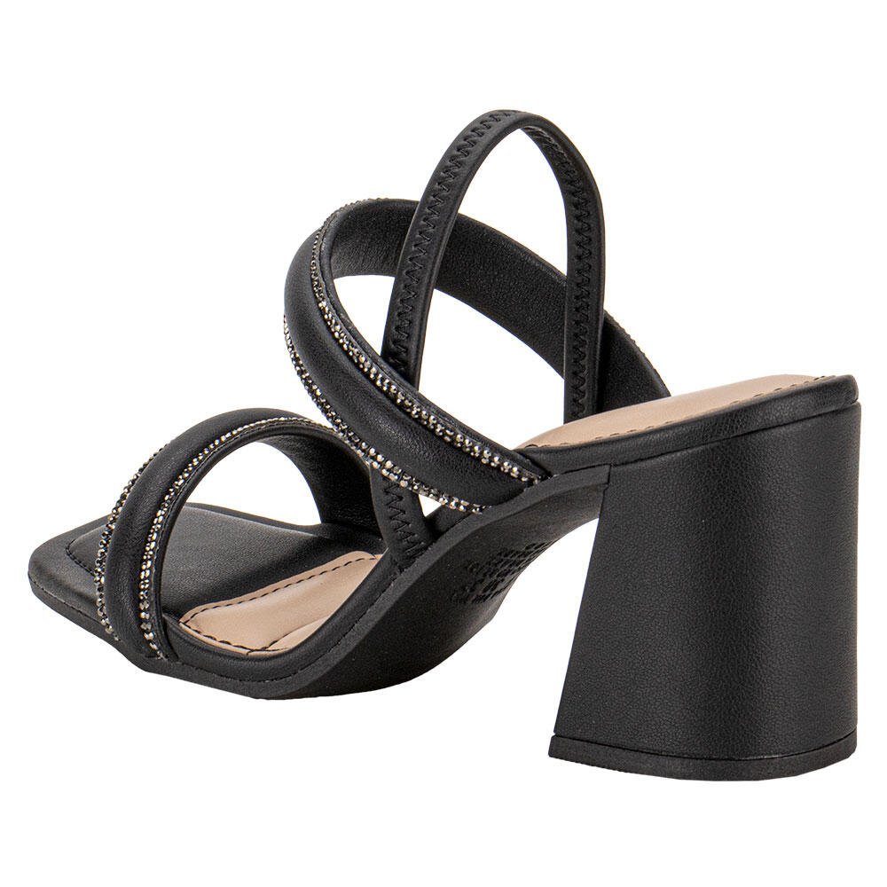 SANDÁLIA FEMININA SALTO GROSSO DAKOTA Y8361  Preto 3