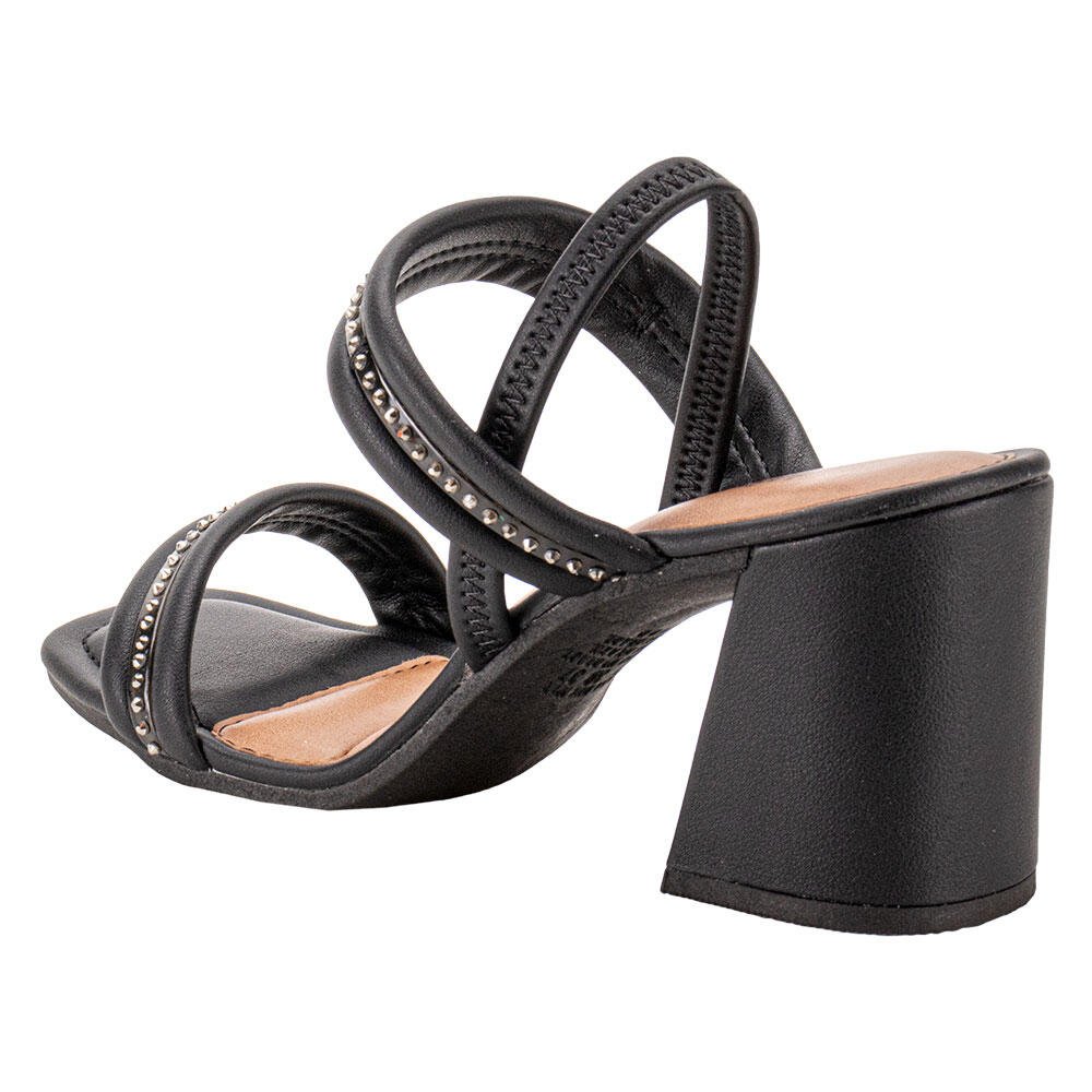 SANDÁLIA FEMININA SALTO GROSSO DAKOTA Y8391 Preto 3