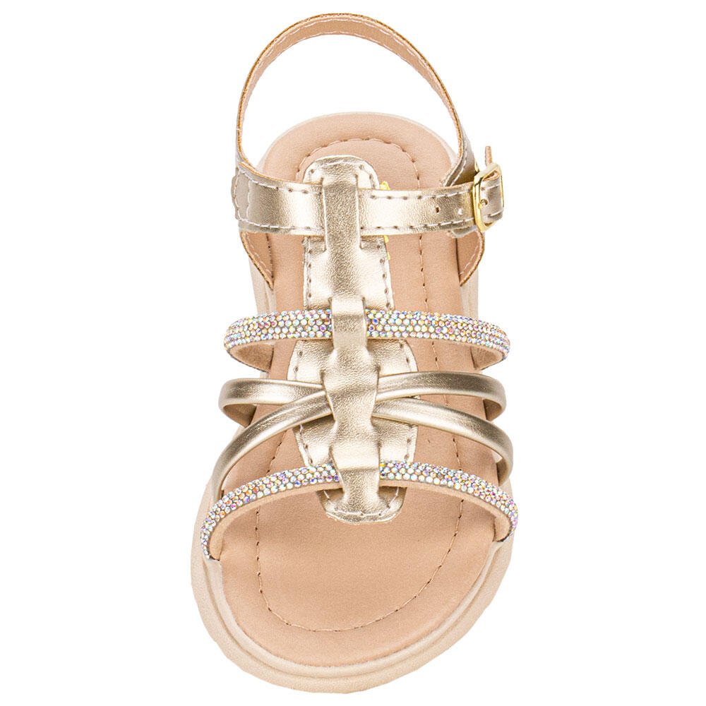 SANDÁLIA INFANTIL LILY KIDS 10162  Dourado 5