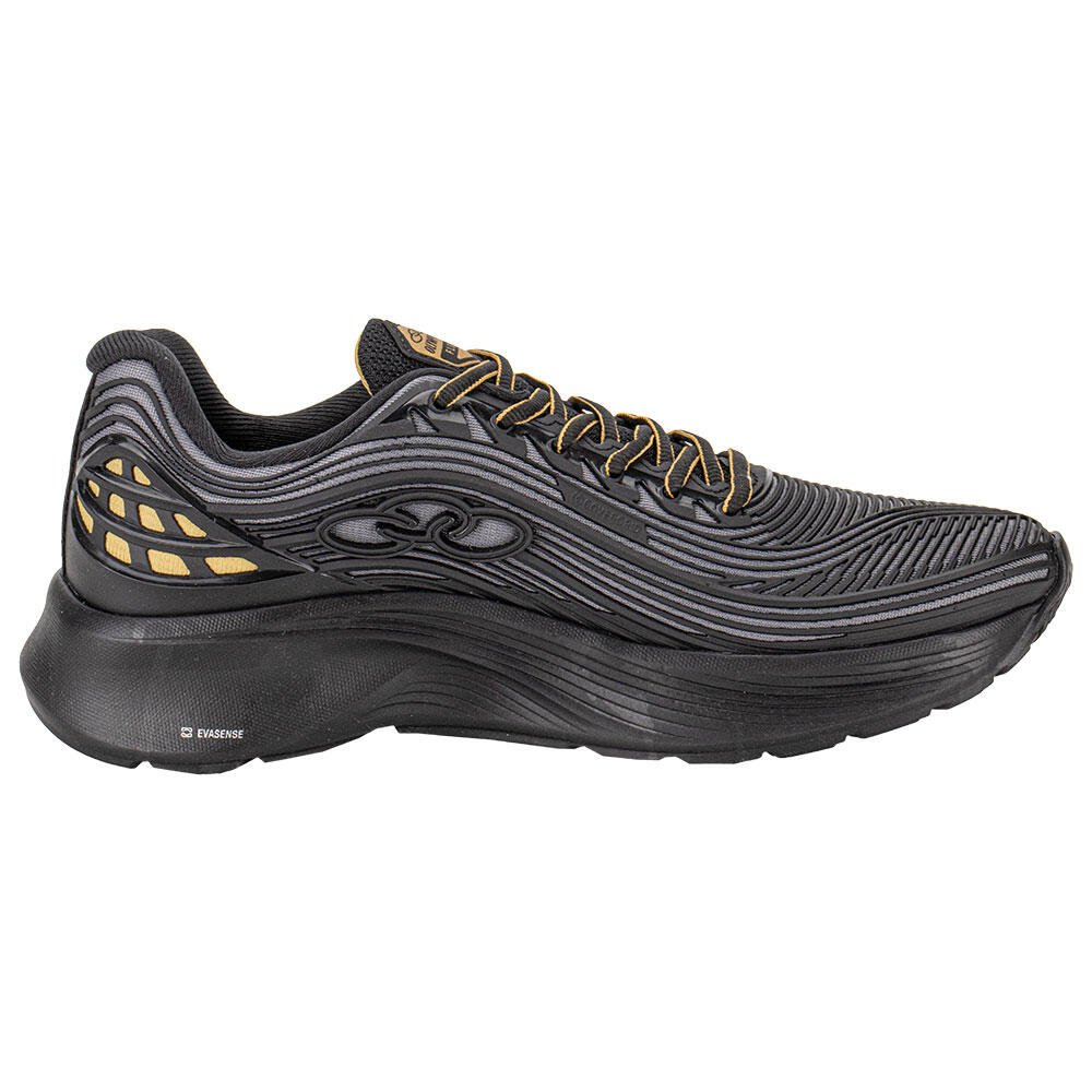 TÊNIS MASCULINO FLUIR OLYMPIKUS 43542347 Preto/Bege 5