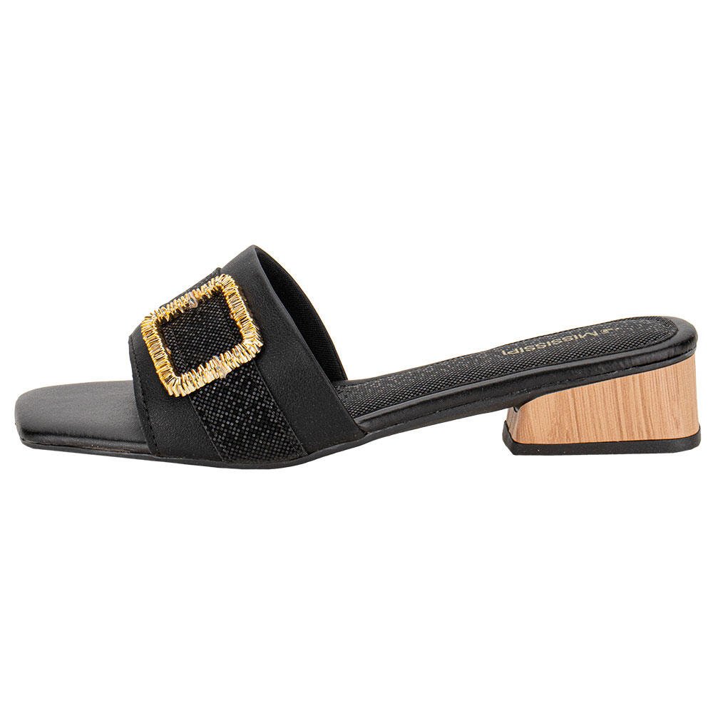 TAMANCO FEMININO SALTO GROSSO MISSISSIPI MB791  Preto 2