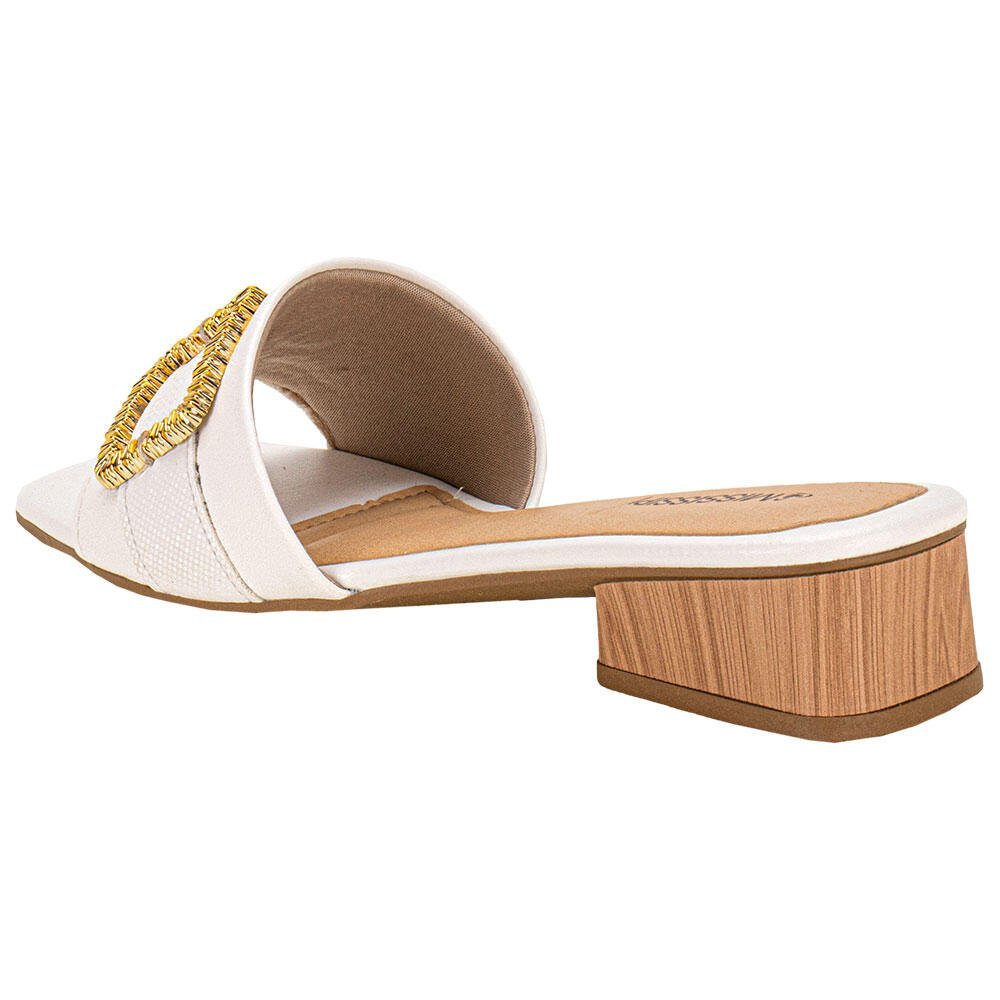 TAMANCO FEMININO SALTO GROSSO MISSISSIPI MB791  Branco 2