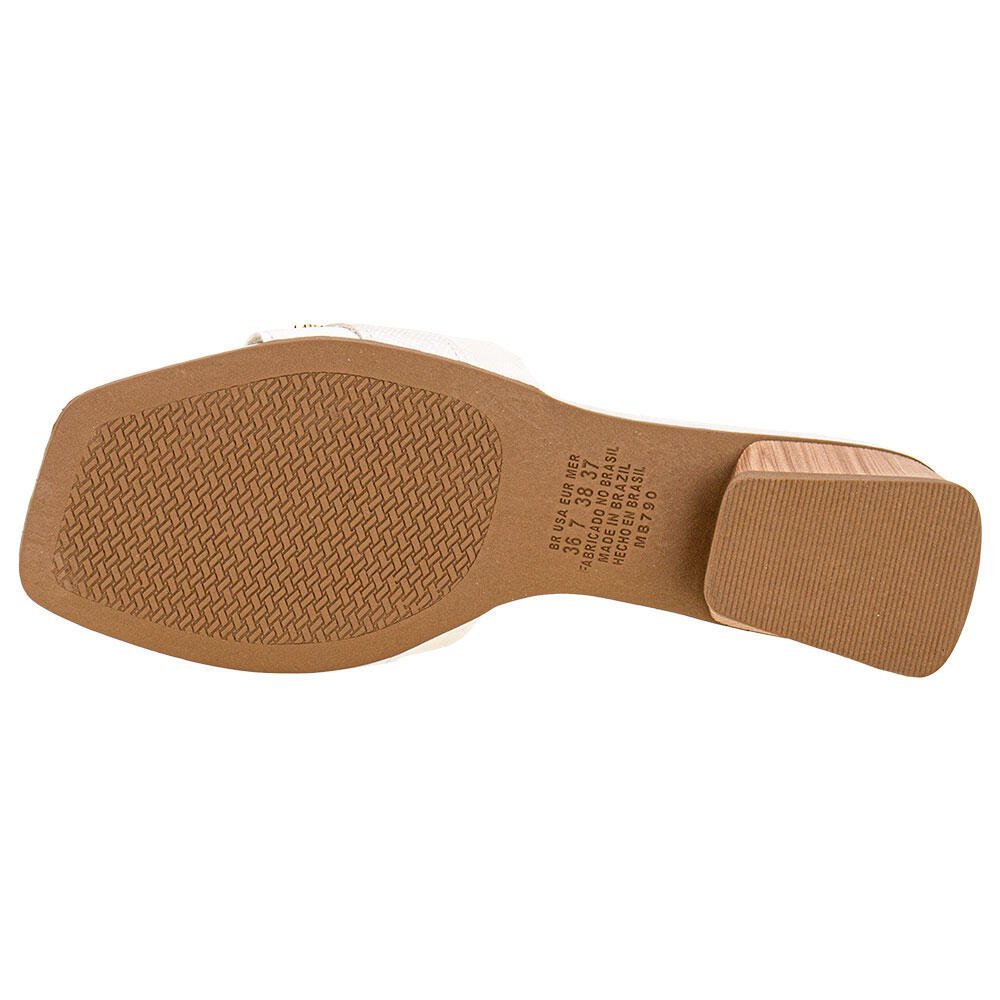 TAMANCO FEMININO SALTO GROSSO MISSISSIPI MB791  Branco 3