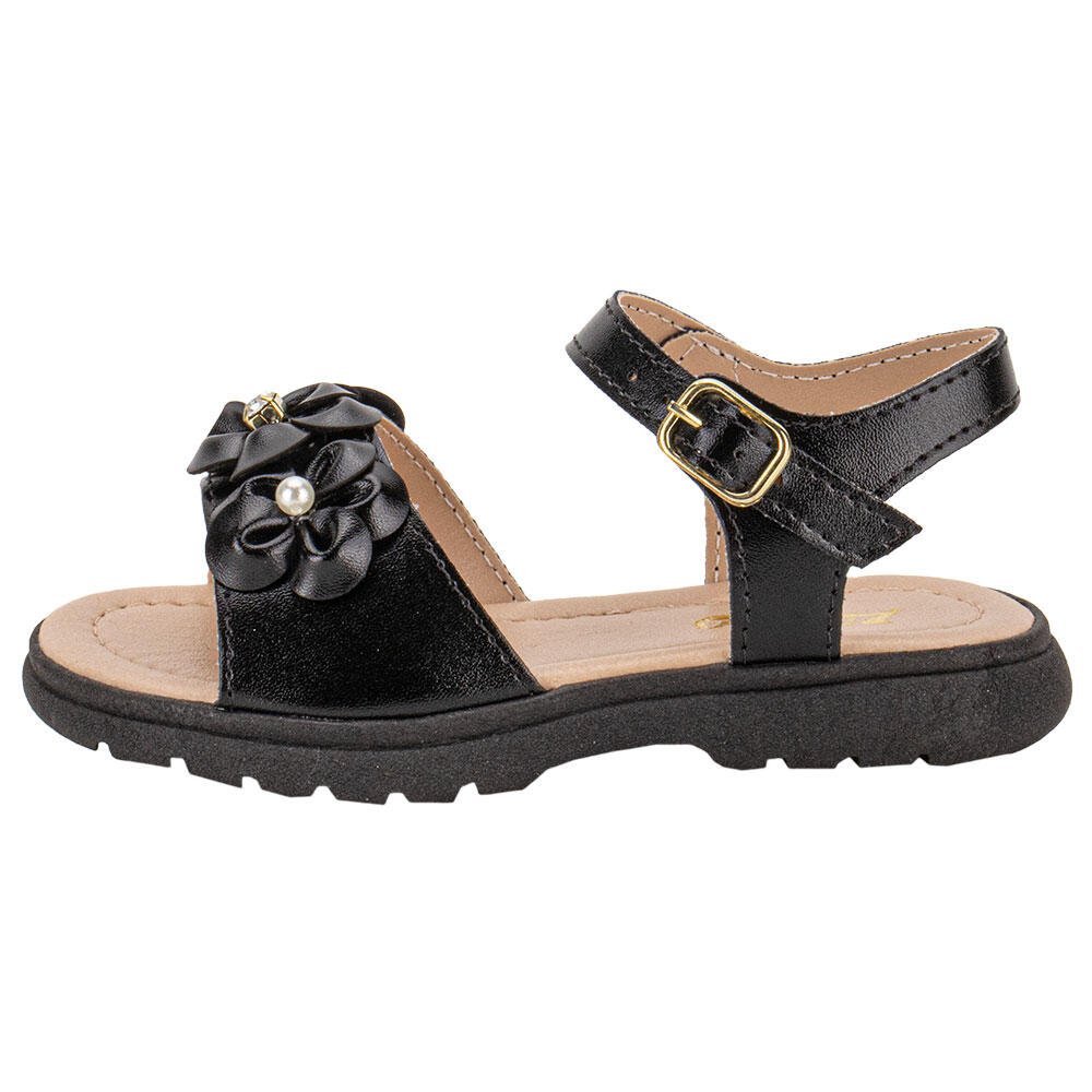 SANDÁLIA INFANTIL LILY KIDS 10168 Preto 2