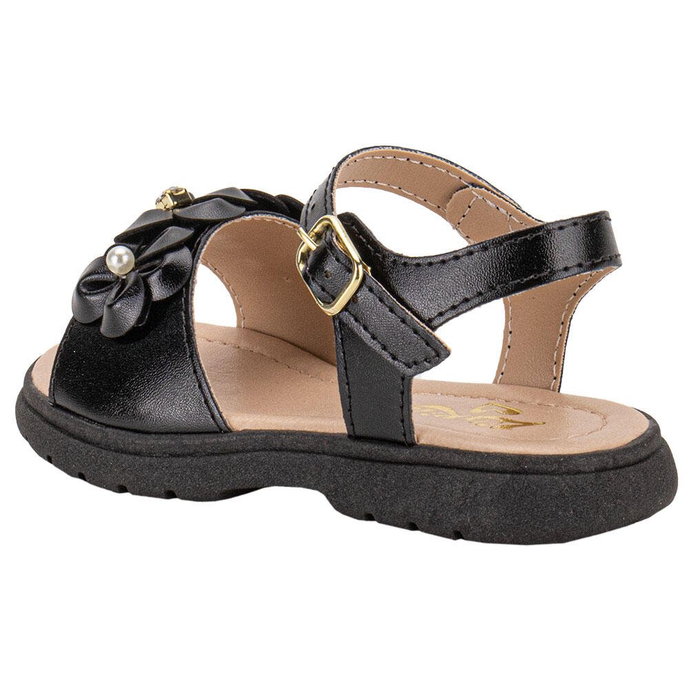 SANDÁLIA INFANTIL LILY KIDS 10168 Preto 3