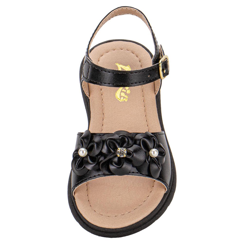 SANDÁLIA INFANTIL LILY KIDS 10168 Preto 5