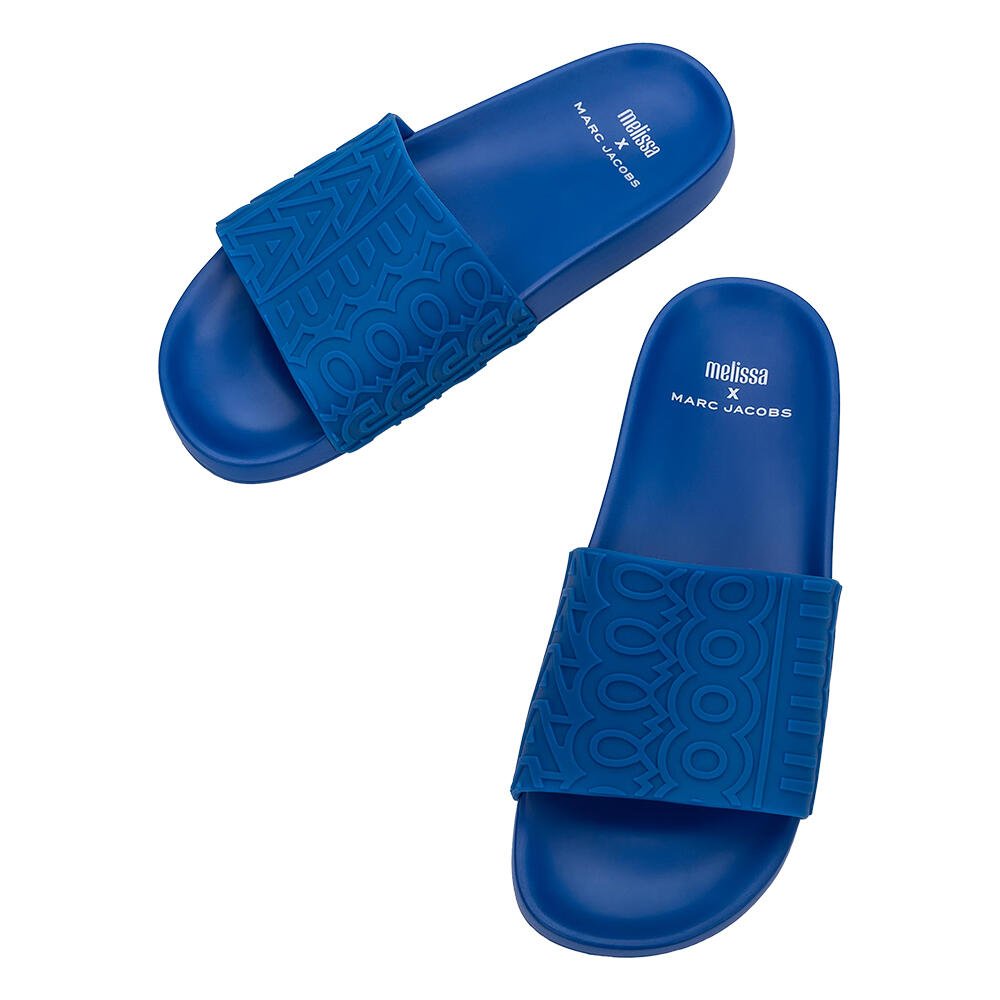 MELISSA SLIDE + MARC JACOBS 33967 Azul 1