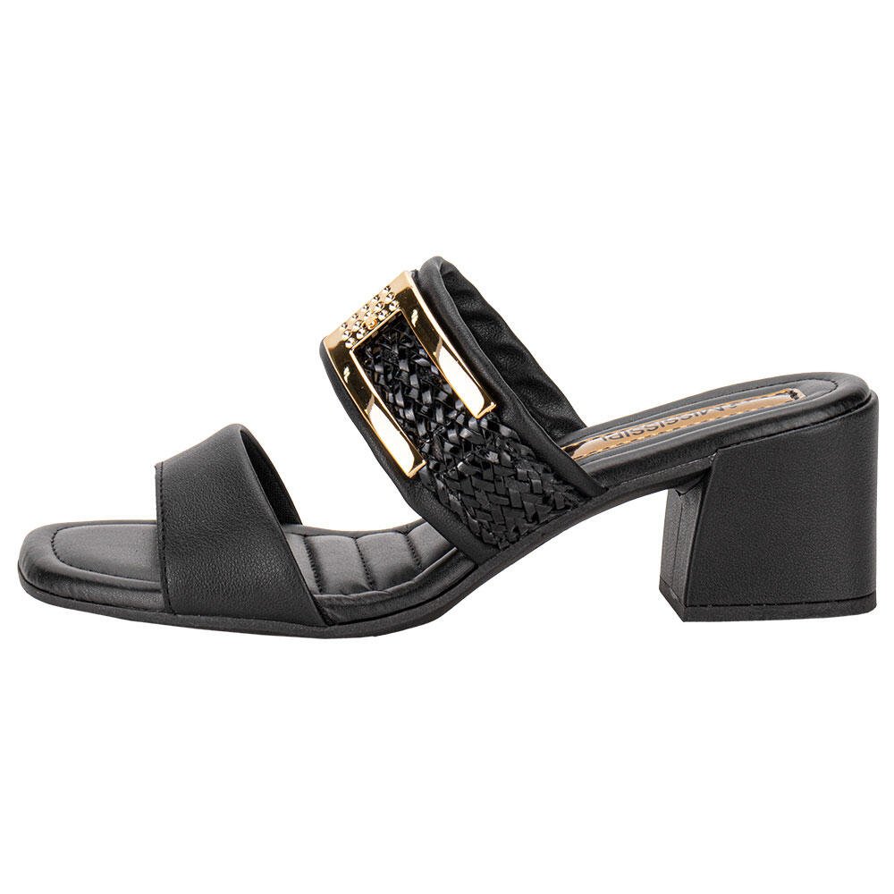 TAMANCO FEMININO SALTO GROSSO MISSISSIPI MB833  Preto 2