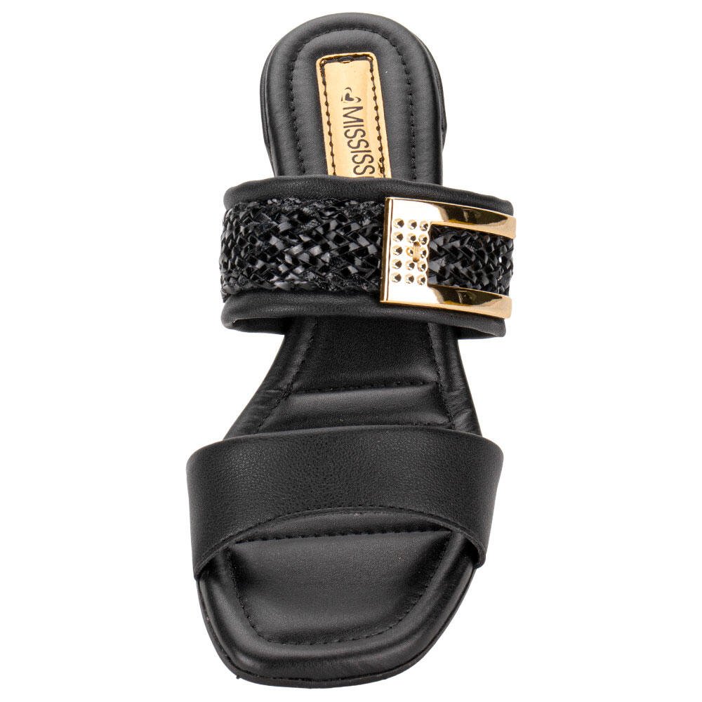 TAMANCO FEMININO SALTO GROSSO MISSISSIPI MB833  Preto 5