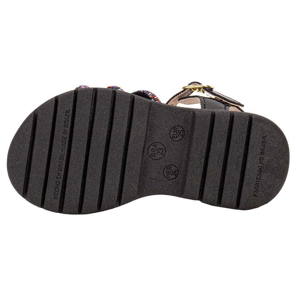 SANDÁLIA INFANTIL LILY KIDS 10163  Preto 4