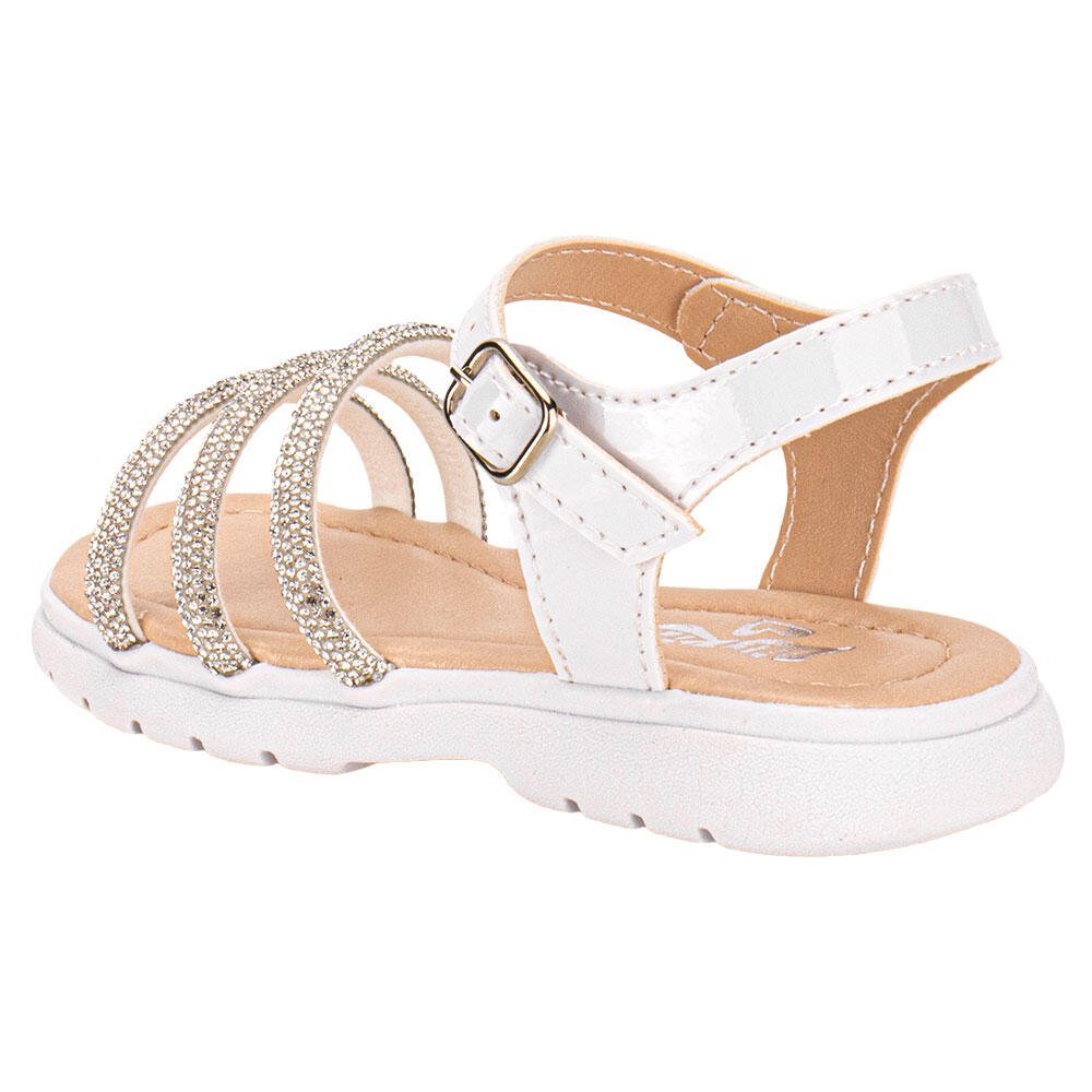 SANDÁLIA INFANTIL LILY KIDS 10163  Branco 2