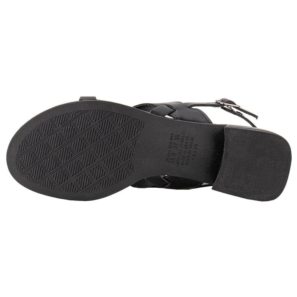SANDÁLIA FEMININA SALTO GROSSO DAKOTA Y8191  Preto 4