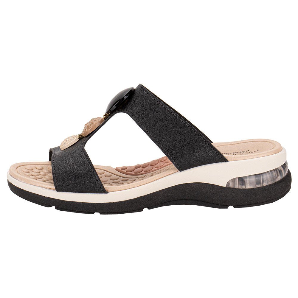 TAMANCO FEMININO ANABELA MODARE 7183111  Preto 2