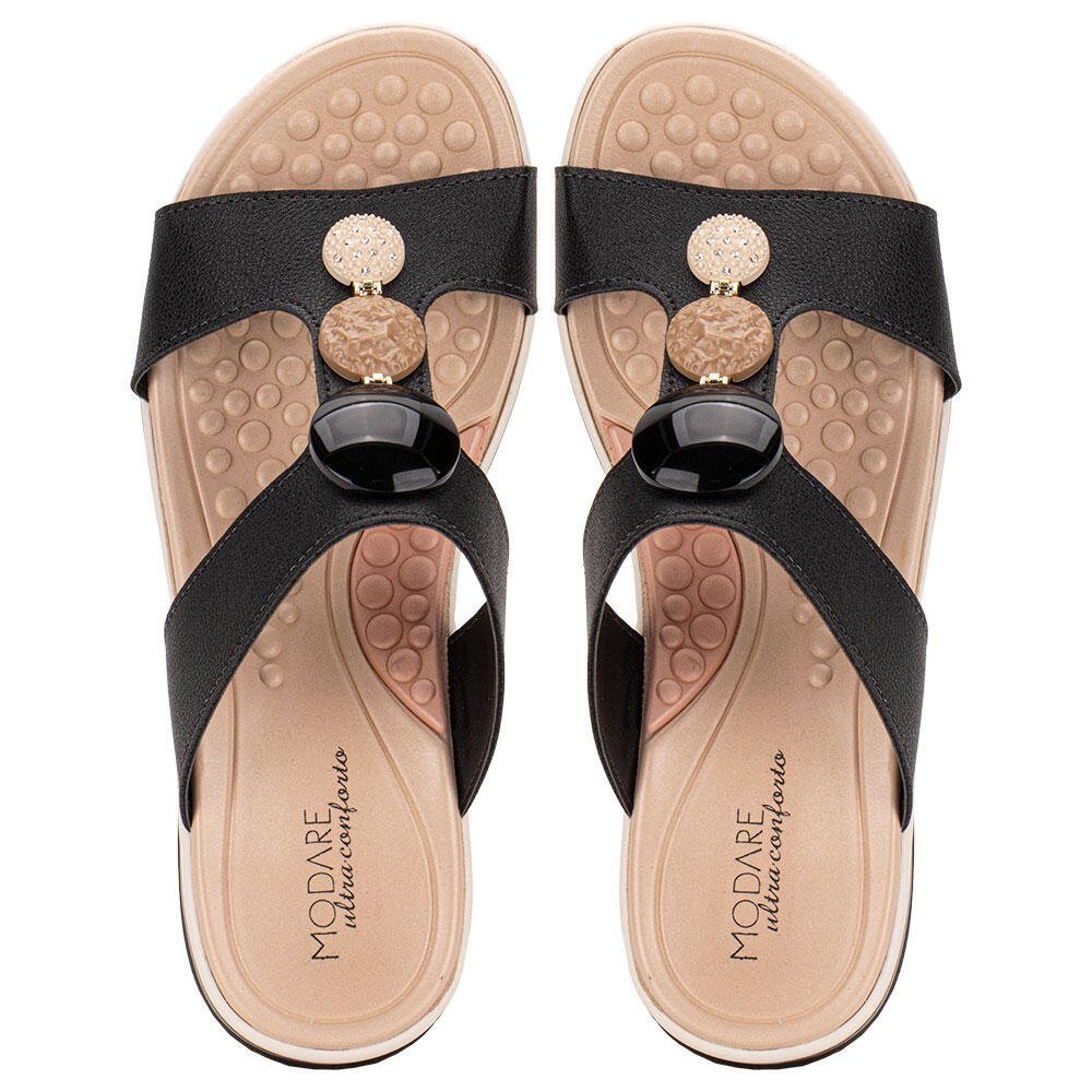 TAMANCO FEMININO ANABELA MODARE 7183111  Preto 5