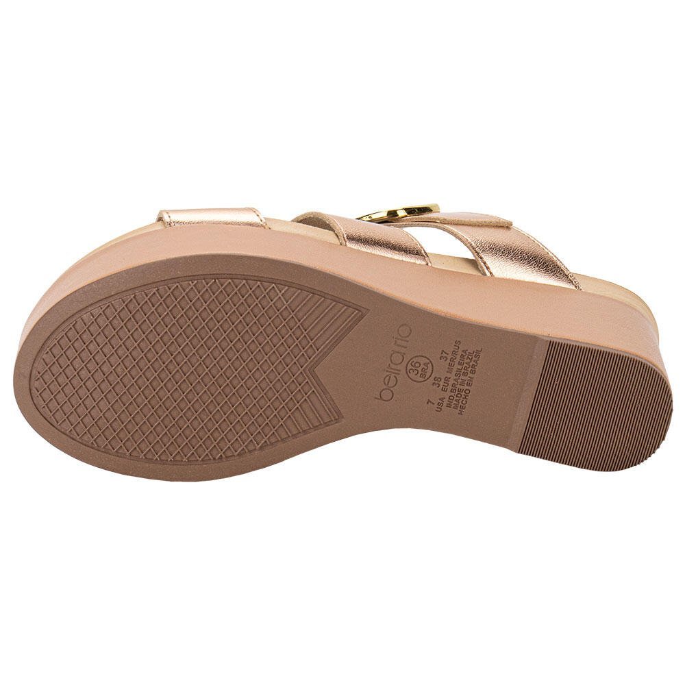 TAMANCO FEMININO ANABELA BEIRA RIO 8407136  Dourado 3