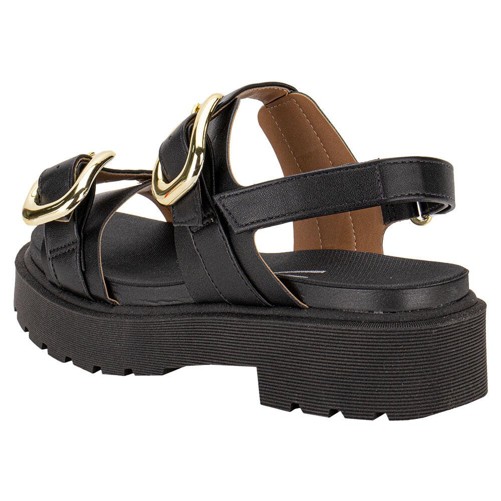 SANDÁLIA FEMININA SALTO GROSSO VIZZANO 6499115  Preto 3