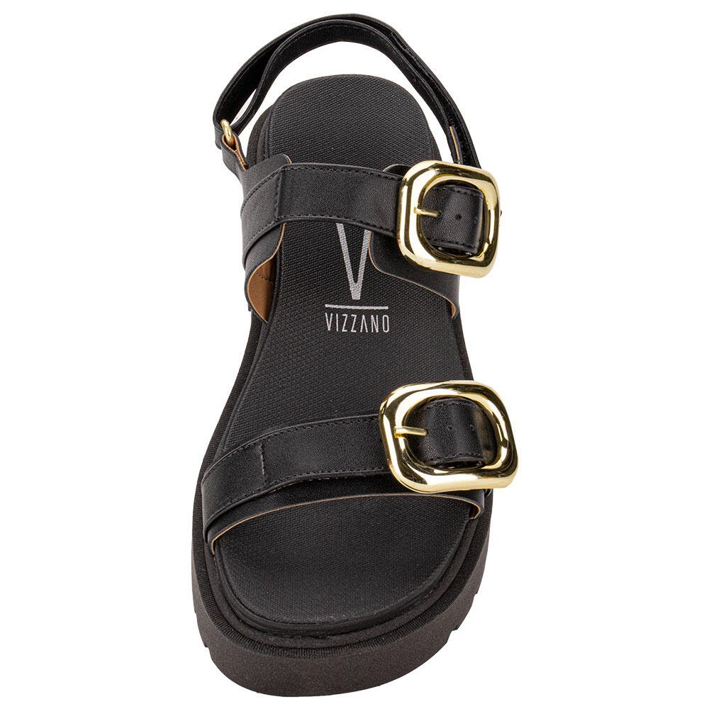 SANDÁLIA FEMININA SALTO GROSSO VIZZANO 6499115  Preto 5