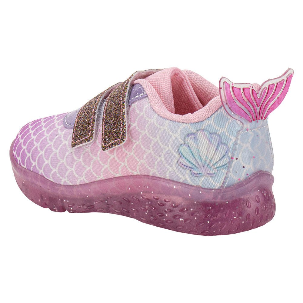 TÊNIS INFANTIL LED MINIPÉ MP2413P  Rosa 3