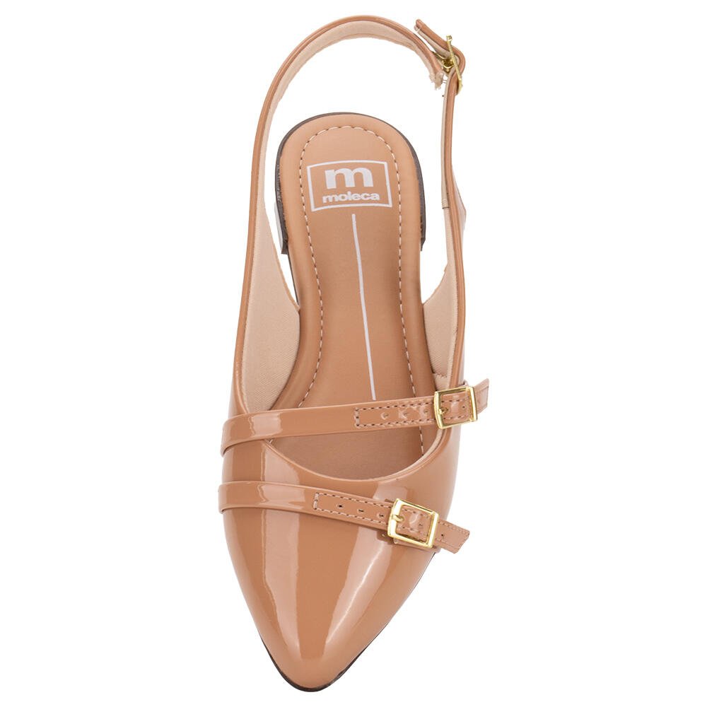 SAPATO FEMININO MULE MOLECA 5444332 Salmão 5