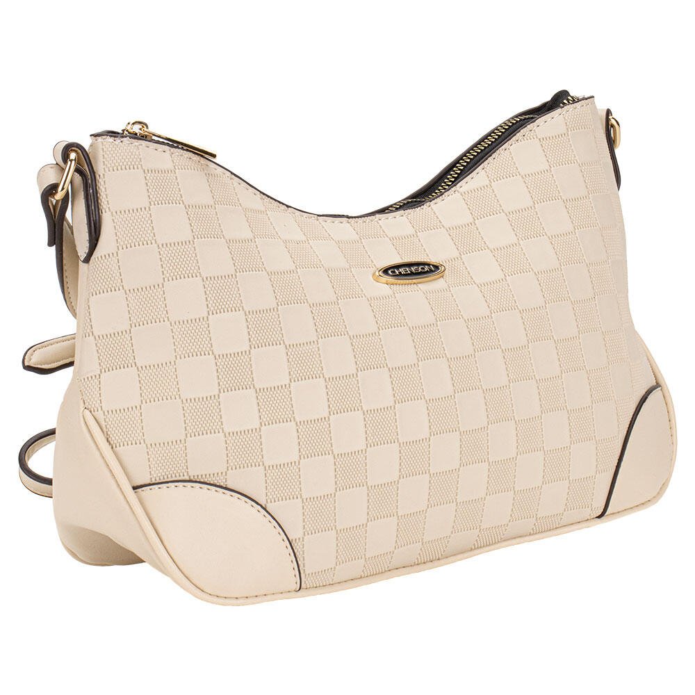 BOLSA FEMININA TRANSVERSAL CHENSON CG84430 Marfim 3