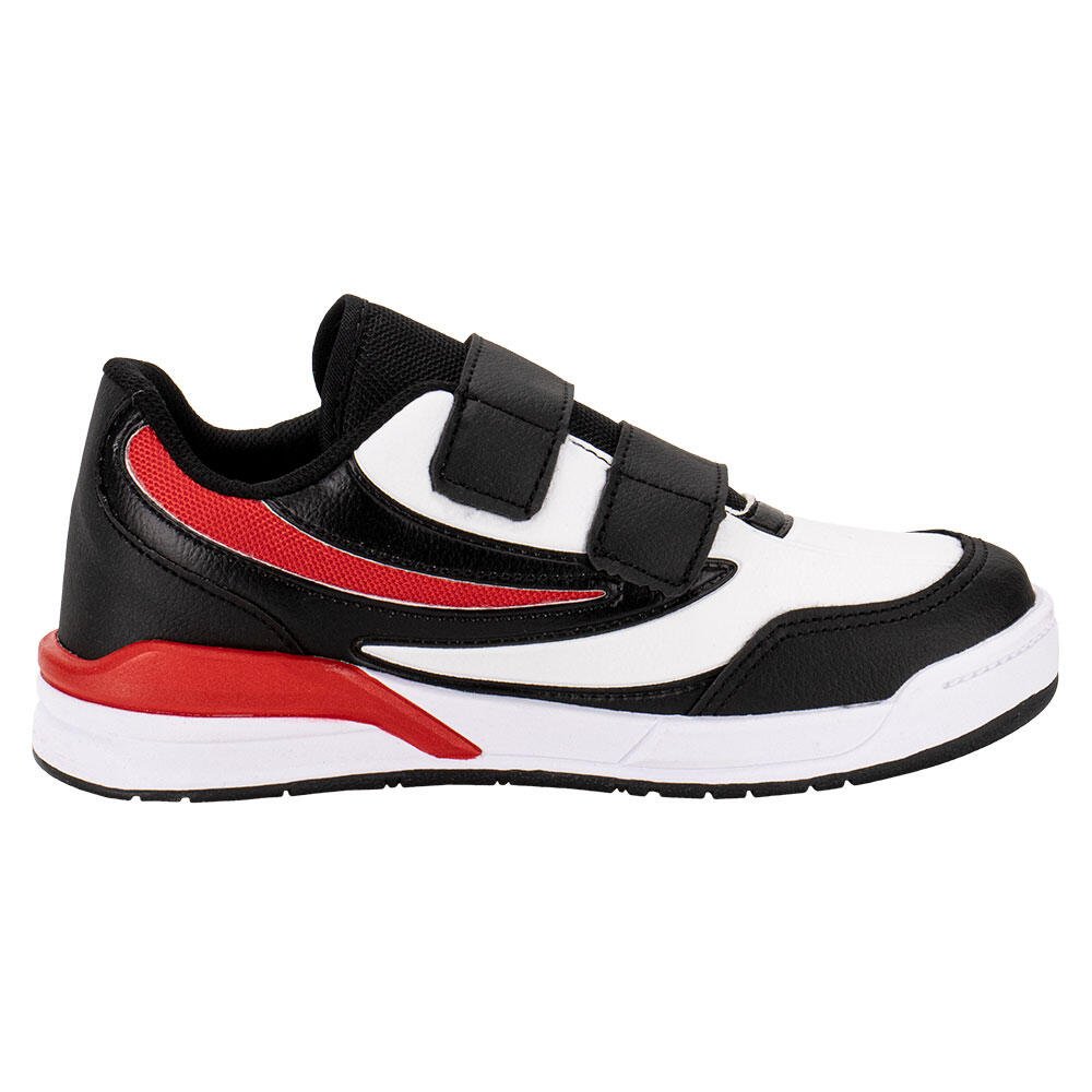 TÊNIS INFANTIL VIA VIP VV4018 Preto/Vermelho 5