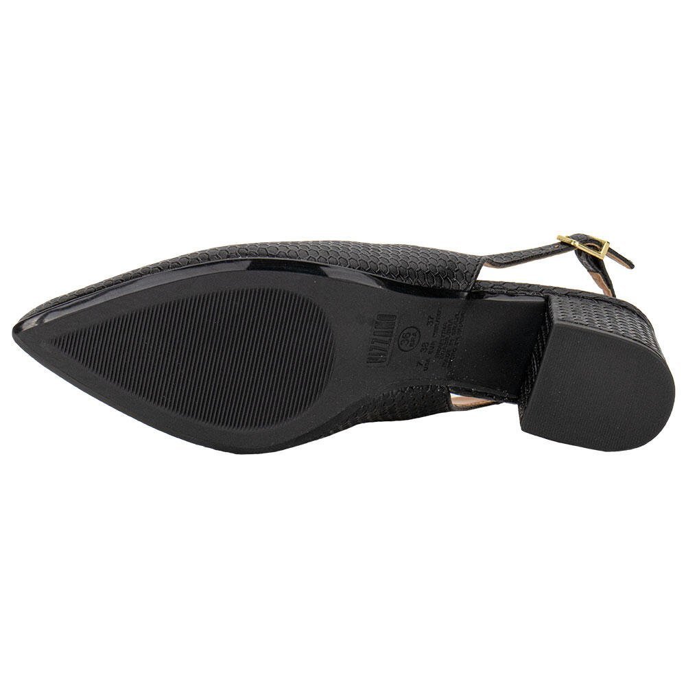 SAPATO FEMININO SALTO GROSSO VIZZANO 1220311 Preto 3