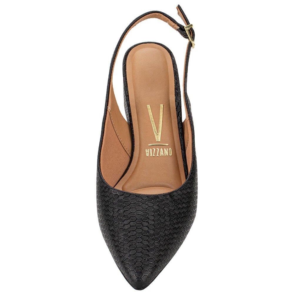 SAPATO FEMININO SALTO GROSSO VIZZANO 1220311 Preto 5
