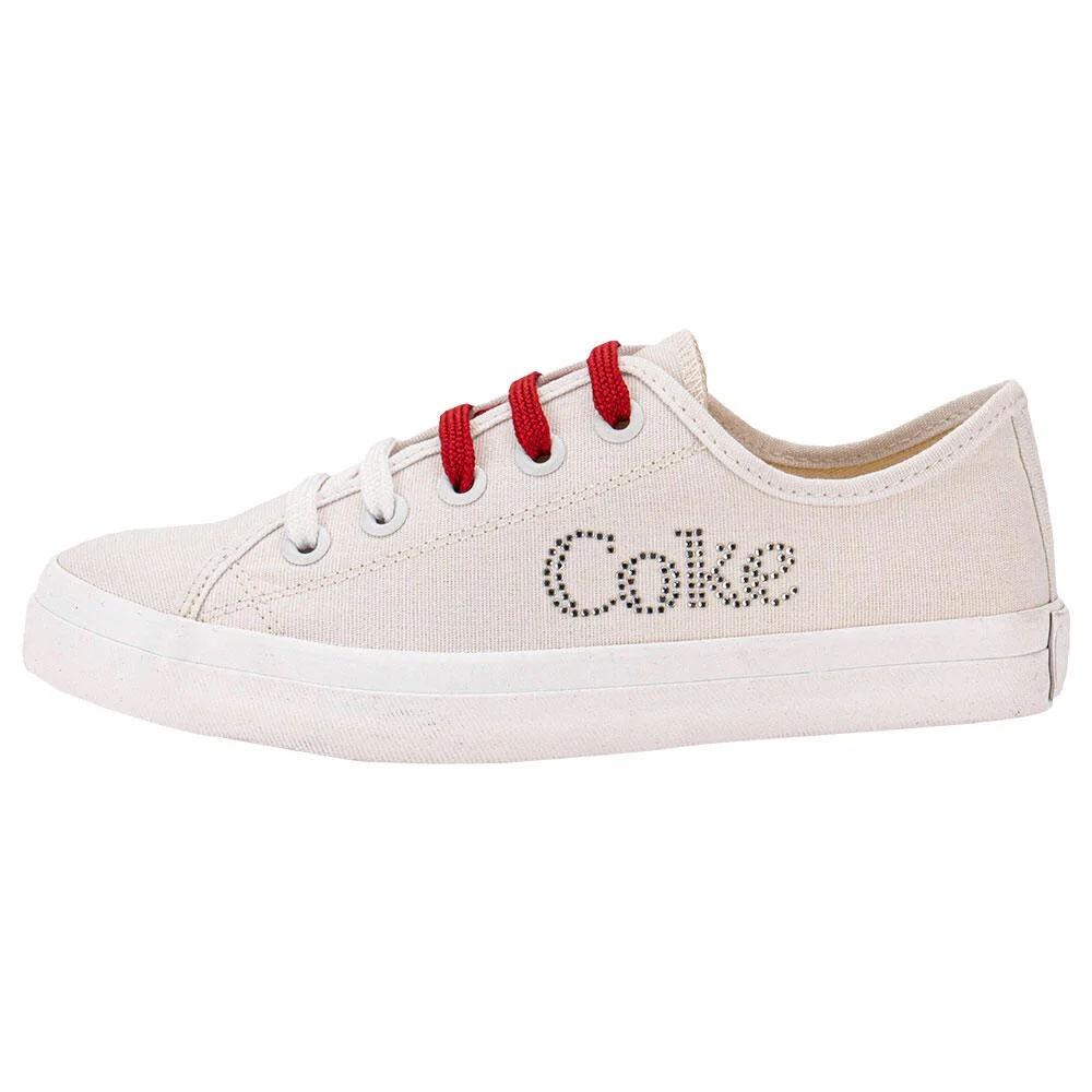 TÊNIS FEMININO STREAM GLOW COCA-COLA CC2440  Branco 2
