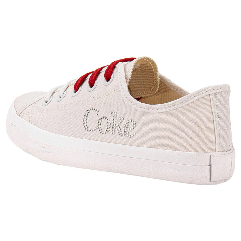 TÊNIS FEMININO STREAM GLOW COCA-COLA CC2440  Branco 3