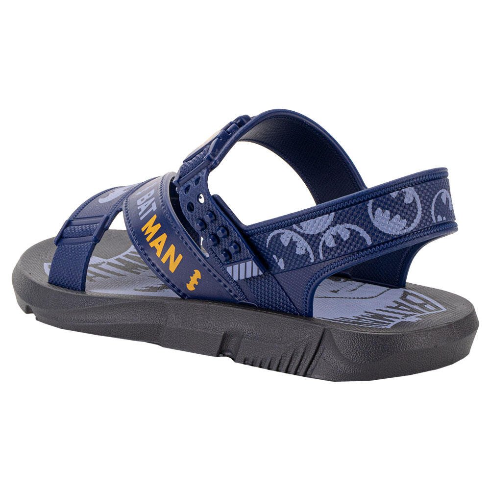 KIT PAPETE INFANTIL BATMAN E LANÇADOR GRENDENE KIDS 23111 Azul 3