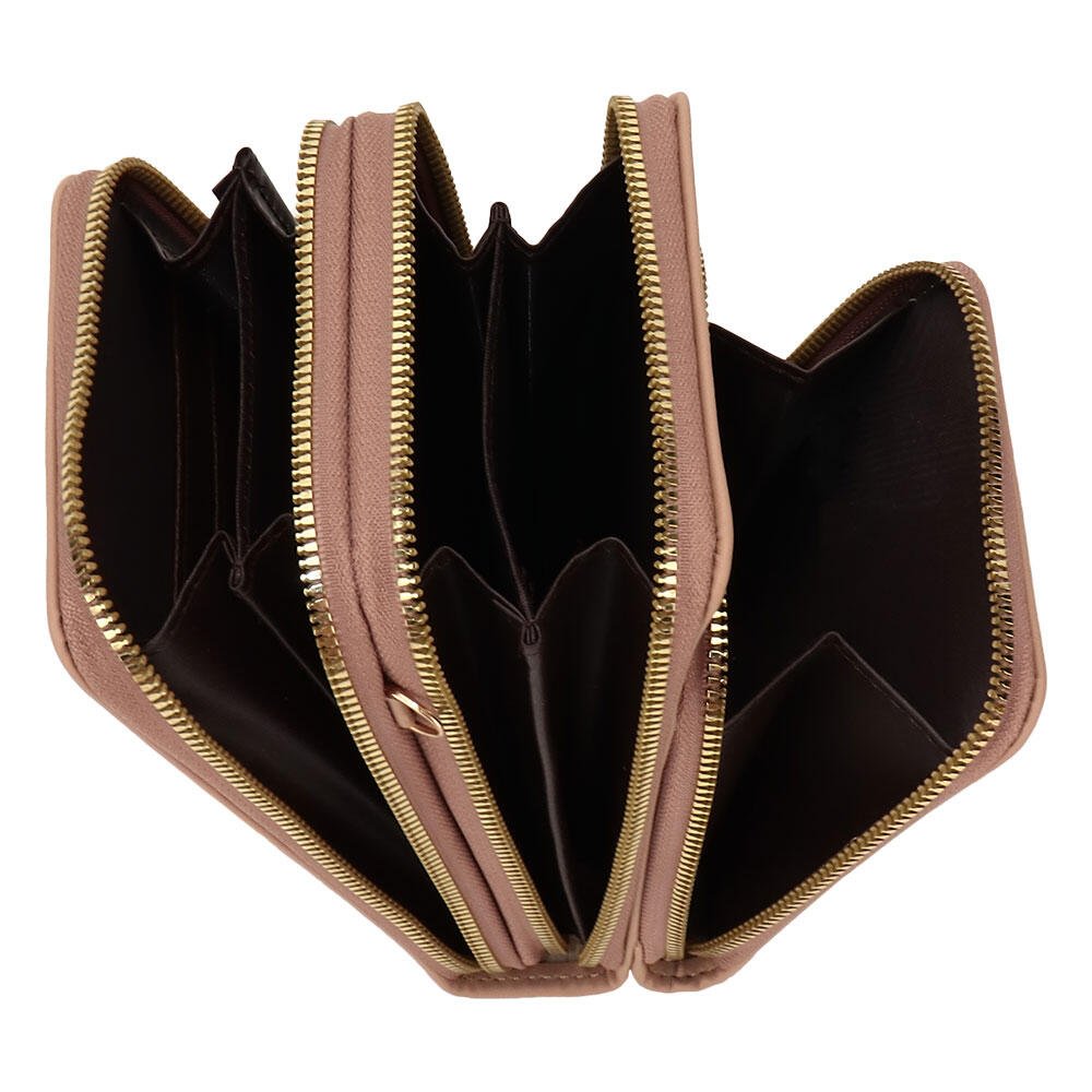 BOLSA FEMININA TRANSVERSAL H.E GX5001 Bege 4