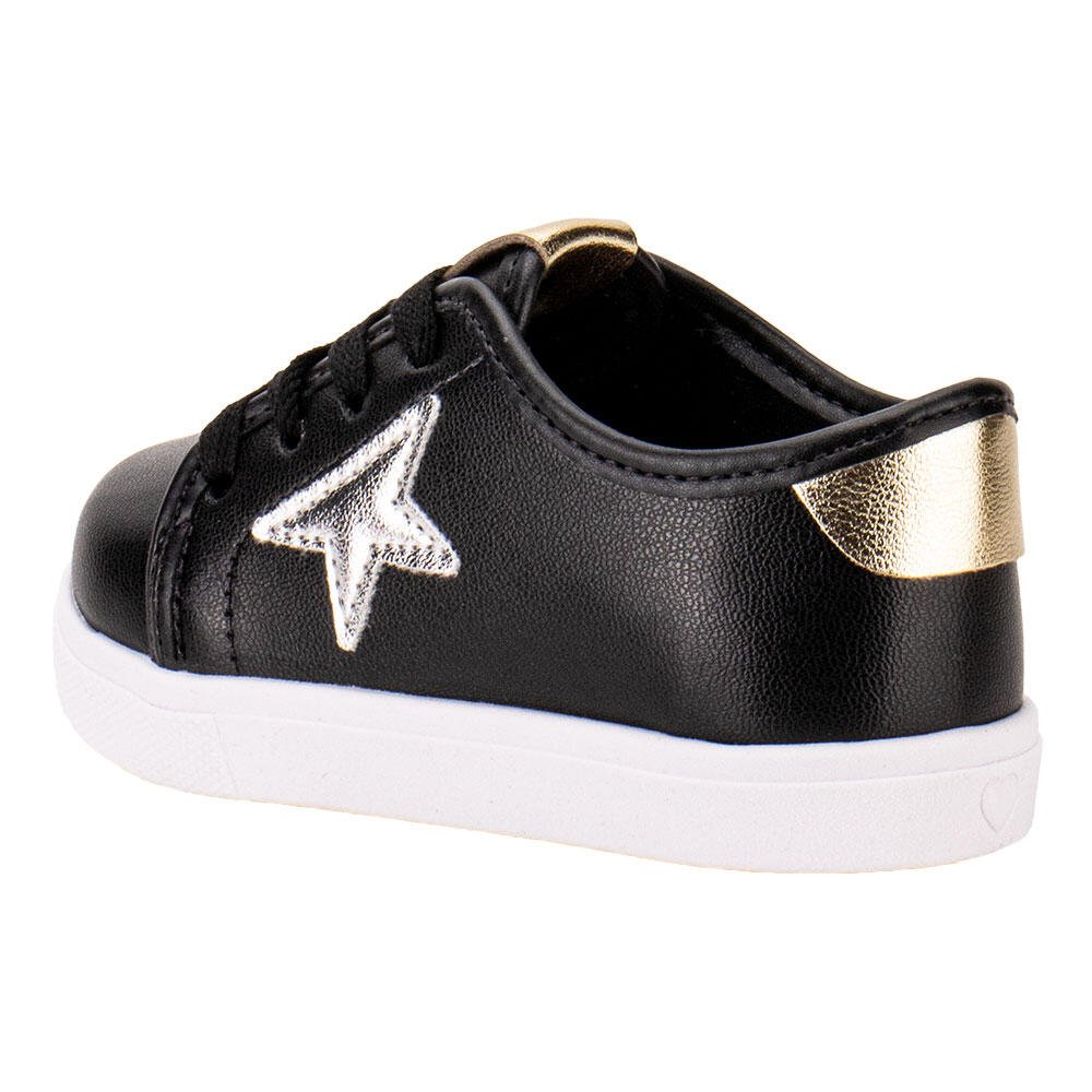 TÊNIS INFANTIL MOLEKINHA 2118580  Preto 3