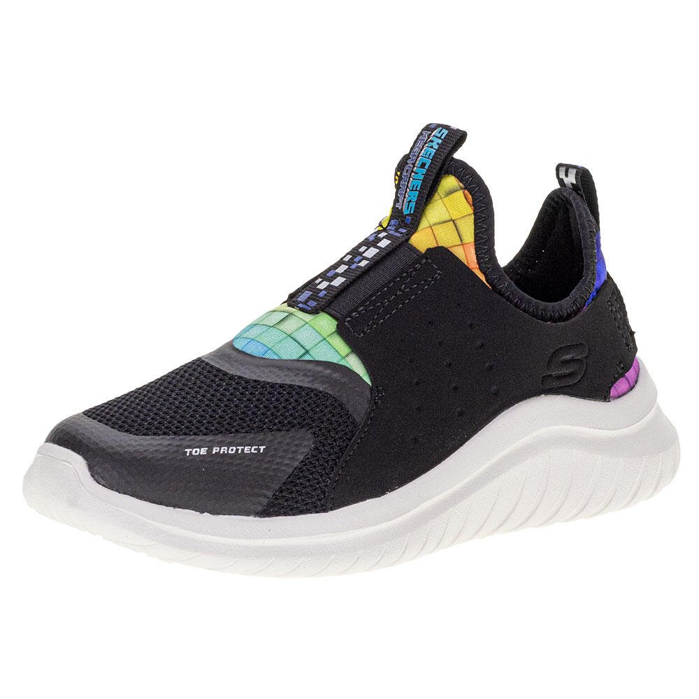 TÊNIS INFANTIL ULTRA FLEX 2.0 CUBOR SKECHERS 402202L Preto 1