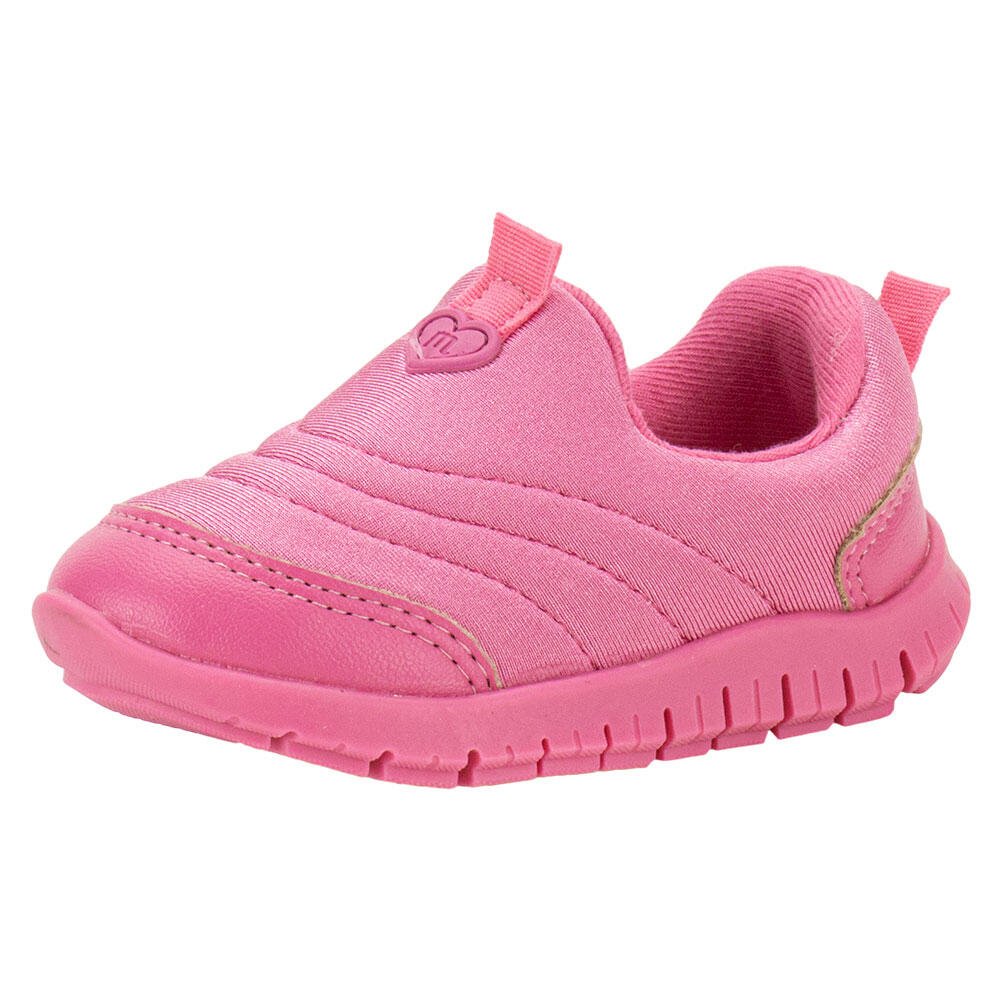 TÊNIS INFANTIL SLIP ON BABY MOLEKINHA 2736100 Rosa