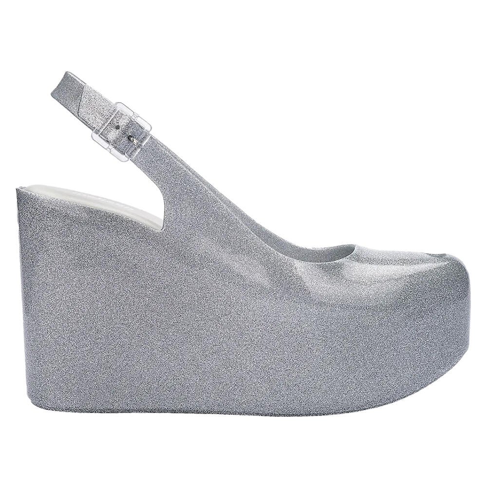 MELISSA GROOVY WEDGE 33925  Prata 2