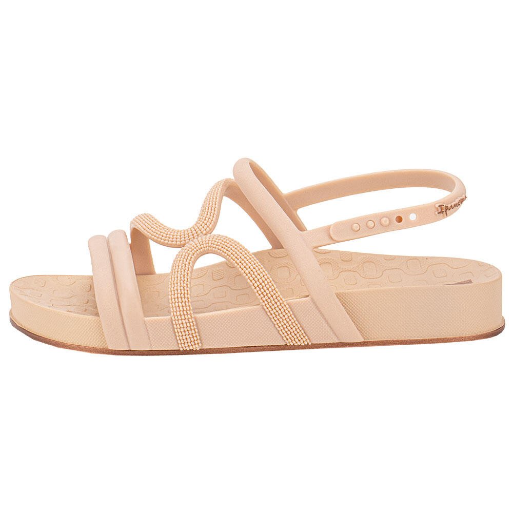 SANDÁLIA FEMININA FLAT WALK IPANEMA 27211  Bege 2