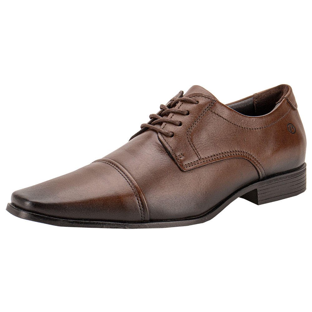 SAPATO MASCULINO SOCIAL PEGADA 127001 Marrom 1