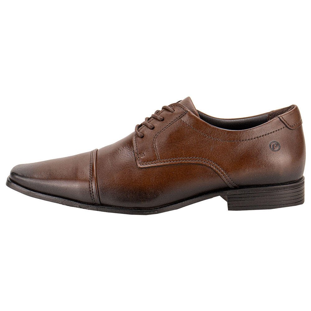 SAPATO MASCULINO SOCIAL PEGADA 127001 Marrom 2