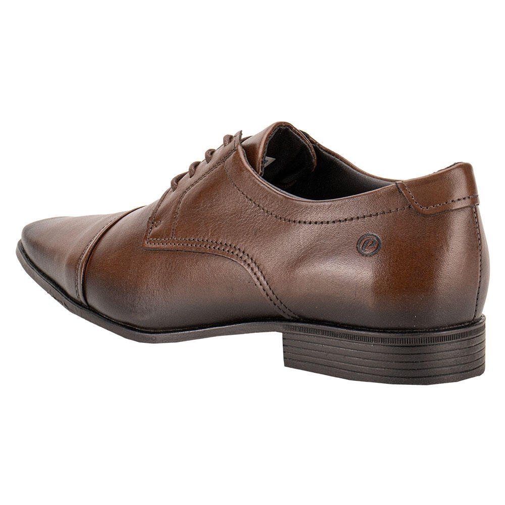 SAPATO MASCULINO SOCIAL PEGADA 127001 Marrom 3