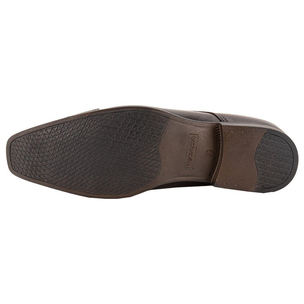 SAPATO MASCULINO SOCIAL PEGADA 127001 Marrom 4