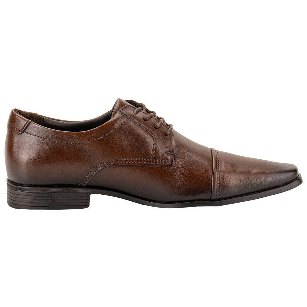 SAPATO MASCULINO SOCIAL PEGADA 127001 Marrom 5