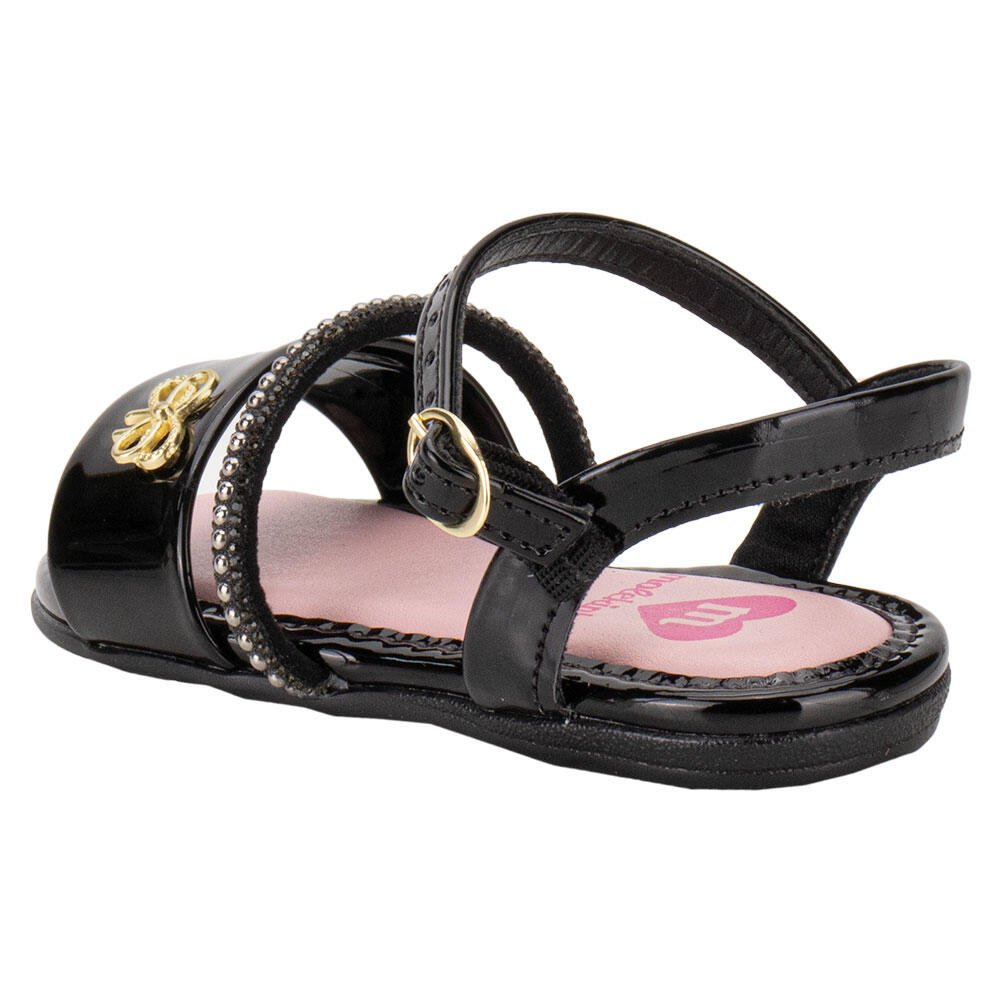 SANDÁLIA INFANTIL BABY MOLEKINHA 2112771 Preto 3