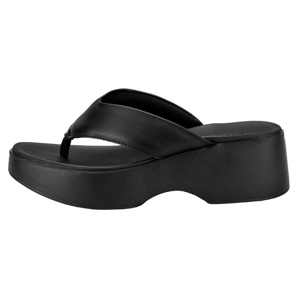 TAMANCO FEMININO SALTO GROSSO MOLECA 5503105 Preto 2