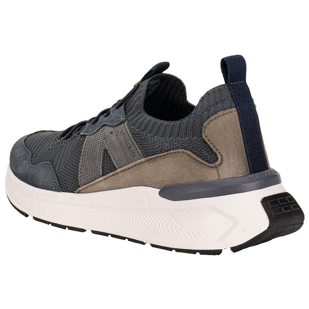 TÊNIS MASCULINO BRAD ULTRA LIGHT DEMOCRATA 527103 Marinho/Marrom 3