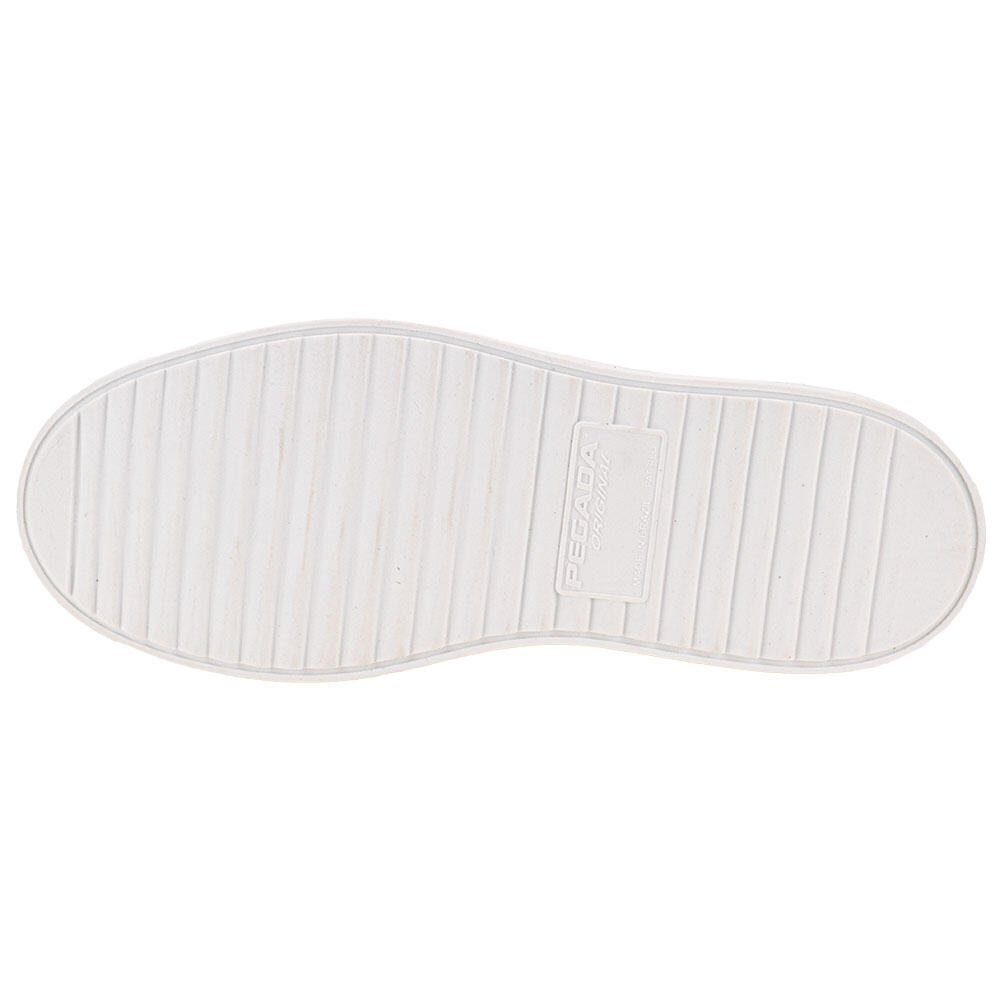 TÊNIS FEMININO CASUAL PEGADA 211302  Branco/Preto 4