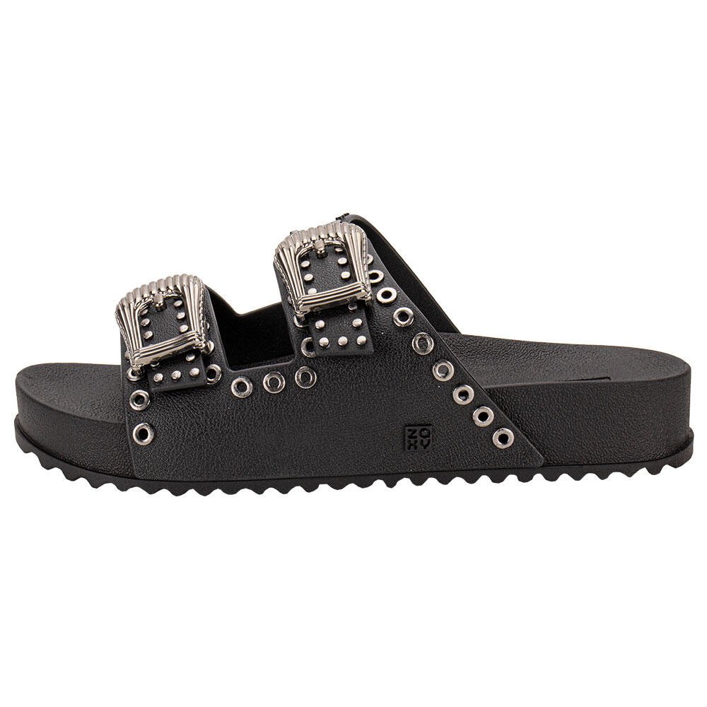 SANDÁLIA FEMININA CONFORTO HOLD ZAXY 19069  Preto 2